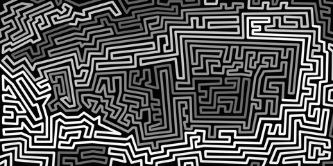 abstract background square lines labyrinth
