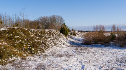Zima na Podlasiu, Dolina Górnej Narwi, Polska © podlaski49
