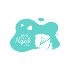 World Hijab Day Vector Template With Elegant Design