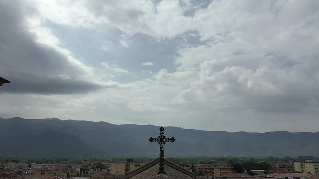 Montesarchio: a city in Valle Caudina, Benevento, Italy.