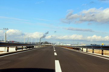 まっすぐな道路