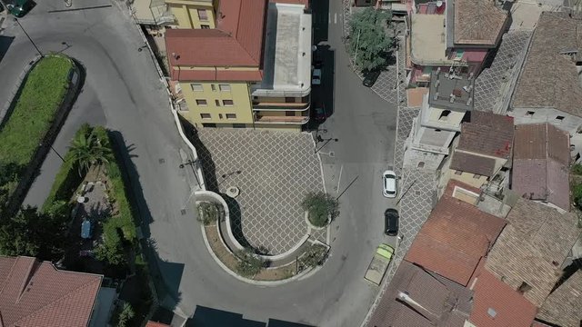 A typical town in Italy: Pannarano, Benevento, Italy