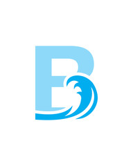 B Waves Logo