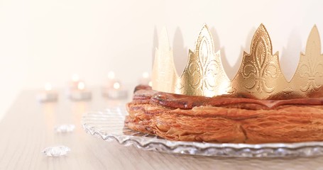 Galette des rois during the epiphany