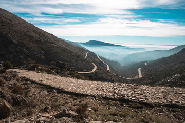 Calzada romana de la sierra de Gredos