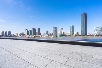 Obraz premium modern city skyline