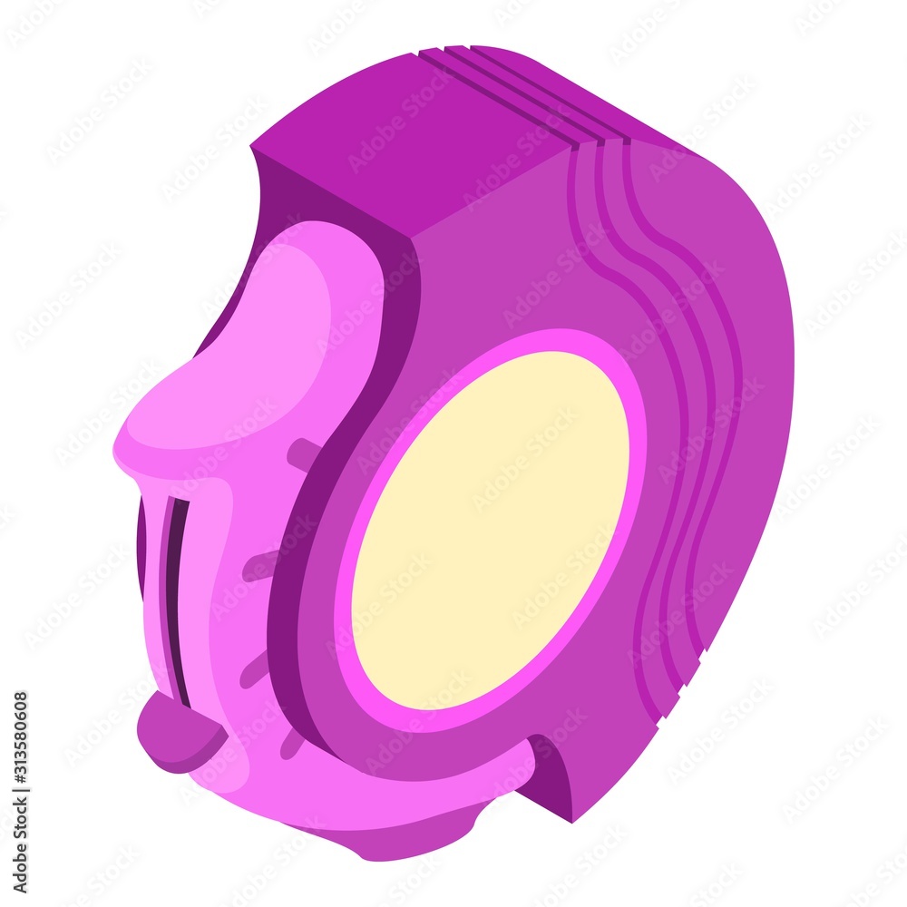 Poster health inhaler icon. isometric of health inhaler vector icon for web design isolated on white backgr