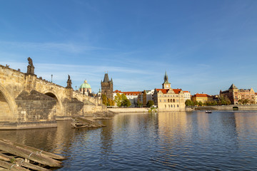 Sommertag an der Moldau