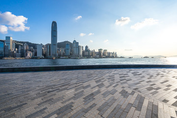 Naklejka premium city skyline