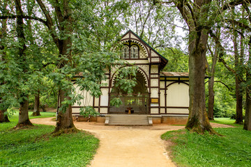 Pavilion of mineral water spring - Marianske Lazne (Marienbad) - Czech Republic