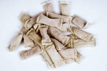 smokeless tobacco swedish snus pouches closeup