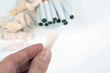 the choice of nicotine between snus and cigarettes