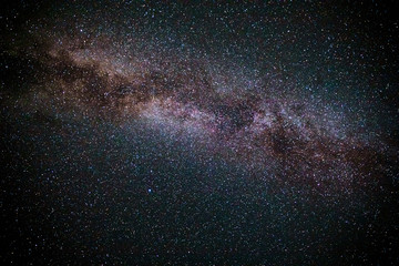 Milky Way. Photo of the galaxy universe with many stars. Milky way galaxy on night sky background....