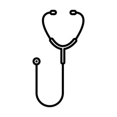 Stethoscope icon vector trendy design