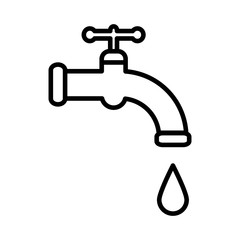 Tab water icon simple design