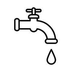 Tab water icon simple design