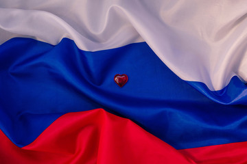 Fototapeta premium February 23 holiday background. Fatherland defender day. men's day of defenders of the Fatherland in Russia. Constitution day. Day of Russian flag.