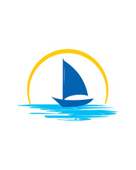 Yacht Logo, Sailing logo