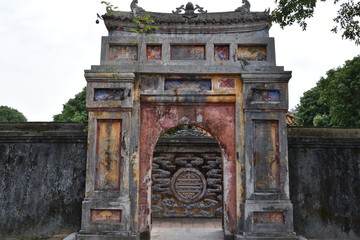 Entry Gate to Cua Hien Nhon, Hue Citadel, Vietnam