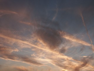 Coucher de soleil/ciel