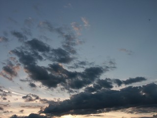 Coucher de soleil/ciel