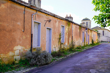 ancient medieval house in Blaye citadel village France