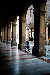 Obraz premium Collonade in Bologna Italy