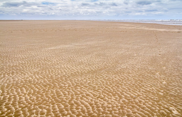 Fototapeta na wymiar beach scenery at Spiekeroog