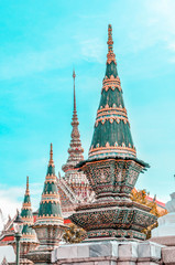 Buddhist temple in chiang mai, thailand