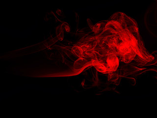 fire movement abstract on black background for design