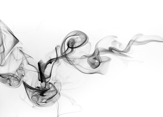 Toxic movement abstract on white background, fire design