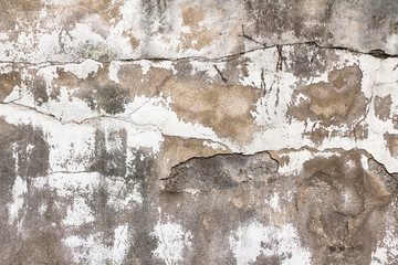 Obraz premium Mur délabré et fissurée, fond ou texture