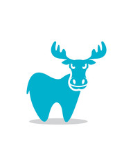 Moose Dental Logo