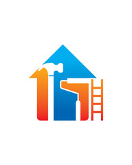 Home Reparations Logo, Home Renovations Logo