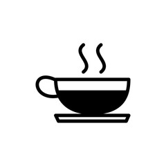 Coffee icon vector simple design