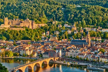 Stadt Heidelberg am Neckar, Deutschland © haveseen
