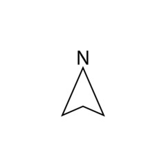 Vector icon of the compass with North direction isolated on white background.