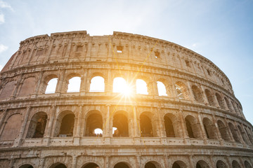 Fototapeta na wymiar Colosseum in Rome, Lazio, Italy