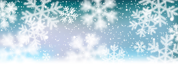 Winter Christmas background