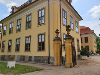 Rokoko Schloss Mosigkau von 1742, Deutschland, Sachsen-Anhalt, Dessau-Roßlau, 2019