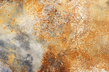 old grunge rust metal panel texture background