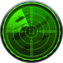 radar screen helicopter