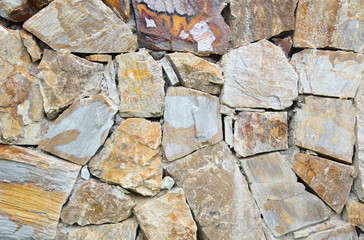 Background of stone wall texture 