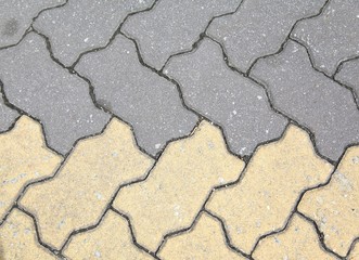 Floor block pattern 