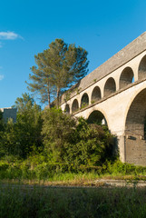 Fototapeta premium old bridge over the river