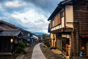 Magome juku preserved town, Kiso valley