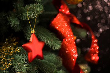 Christmas tree baubles