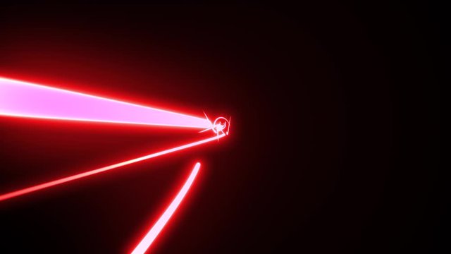 Stroke Lights Speed Flying Background/ 4k animation of a technology background with dynamic stroke light looping