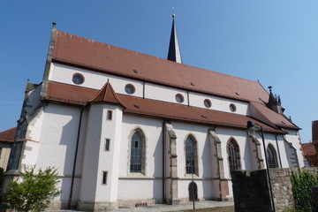 Fototapeta na wymiar St. Johannes Baptista in Hammelburg