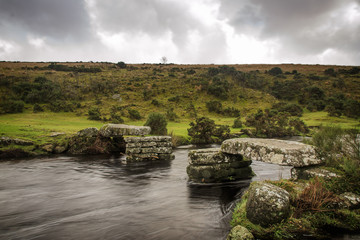 Clapper Bridge at Believer, Dartmoor